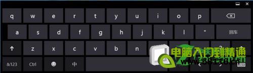 windows8开启屏幕键盘的几种方法